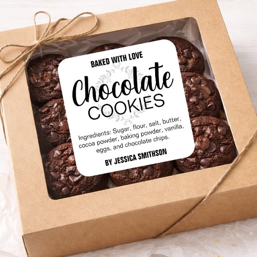 Aangepaste gepersonaliseerde zelfgemaakte label HM