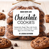 Aangepaste gepersonaliseerde zelfgemaakte label HM