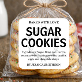 Aangepaste gepersonaliseerde zelfgemaakte label HM