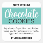 Aangepaste gepersonaliseerde zelfgemaakte label HM (Voorkant)