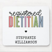 Aangepaste geregistreerde diëtititititiaanse multi muismat (Voorkant)