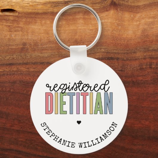 Aangepaste geregistreerde diëtititititiaanse multi sleutelhanger (Voorkant)
