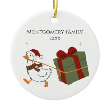 Aangepaste Geschenk Dievegge Kerstgans