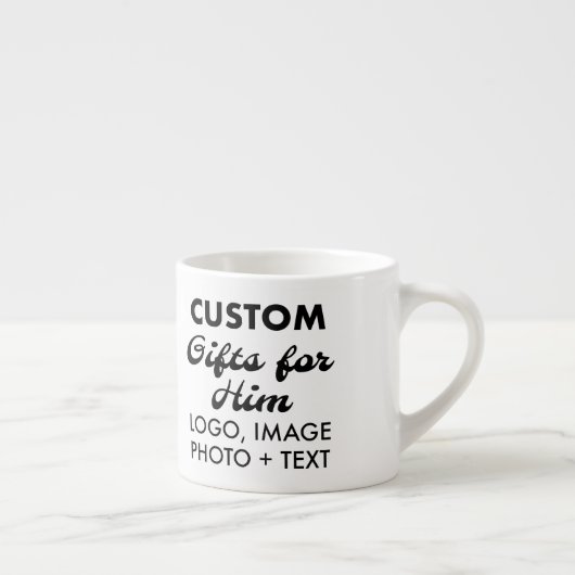 Aangepaste geschenken voor Hem Espresso Cup 6oz. Kop (Rechts)
