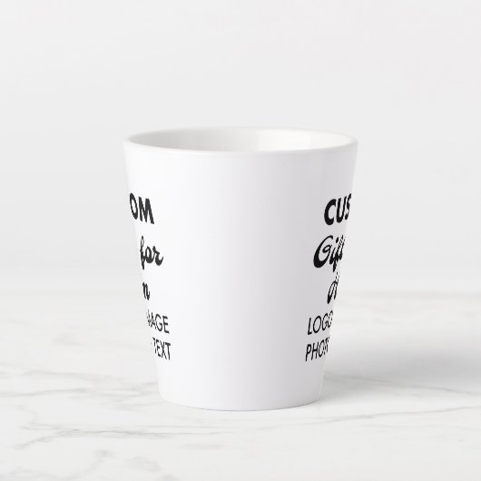 Aangepaste geschenken voor Hem Grote Latte Mok 12o (Voorkant)