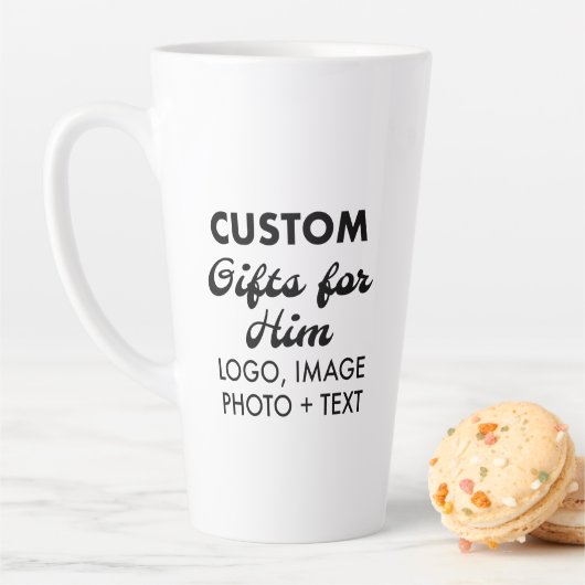 Aangepaste geschenken voor Hem Grote Latte Mok 17o (In situ)