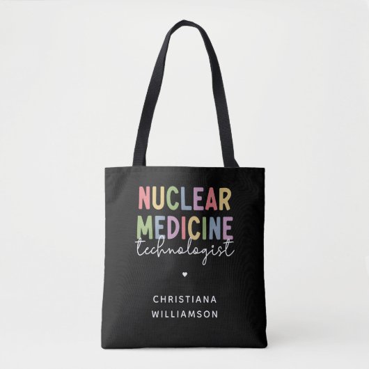 Aangepaste geschenken voor kernrentechnoloog CNMT Tote Bag (Voorkant)