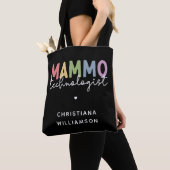 Aangepaste geschenken voor mammo-technoloog mammog tote bag (Dichtbij)