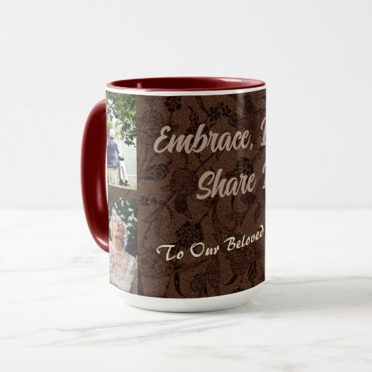 Aangepaste geschenken voor Oudere Ouders Koppels B Mok (Voorkant links)