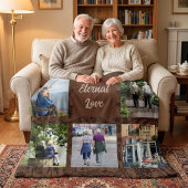 Aangepaste geschenken voor oudere ouders Koppels B Sherpa Deken