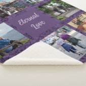 Aangepaste geschenken voor Oudere Ouders Koppels V Sherpa Deken (3/4)