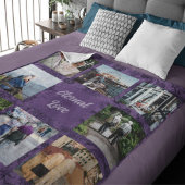 Aangepaste geschenken voor Oudere Ouders Koppels V Sherpa Deken