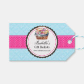 Aangepaste geschenkmand Business Cadeaulabel (Voorkant (Horizontaal))