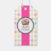 Aangepaste geschenkmand Business Cadeaulabel (Voorkant)