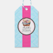 Aangepaste geschenkmand Business Cadeaulabel (Voorkant)