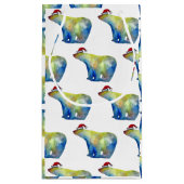 Aangepaste geschenkzak - Klein, Glanzend - Beer Sa Klein Cadeauzakje (Achterkant)