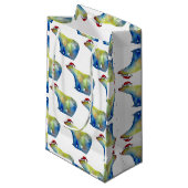 Aangepaste geschenkzak - Klein, Glanzend - Beer Sa Klein Cadeauzakje (Voorkant Gekanteld)