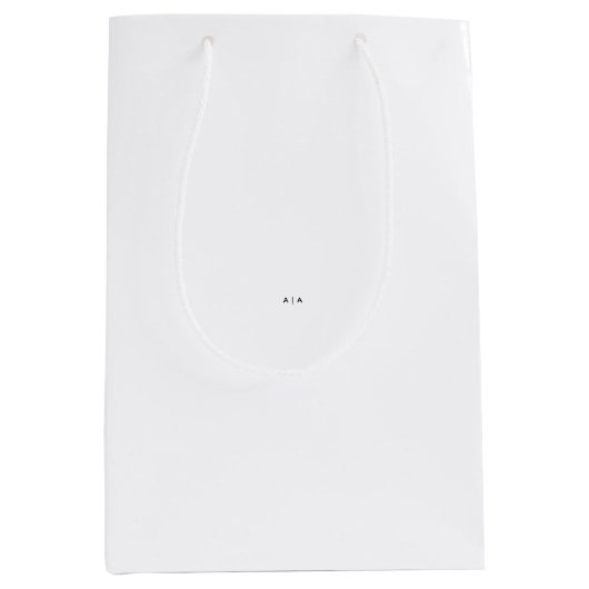 Aangepaste geschenkzak - Klein, glanzend Medium Cadeauzakje (Voorkant)