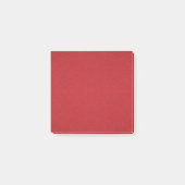Aangepaste getextureerde baksteen Rode Plein Post- Post-it® Notes (Voorkant)