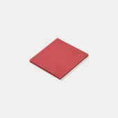 Aangepaste getextureerde baksteen Rode Plein Post- Post-it® Notes (Schuin)