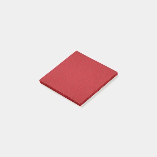 Aangepaste getextureerde baksteen Rode Plein Post- Post-it® Notes (Schuin)