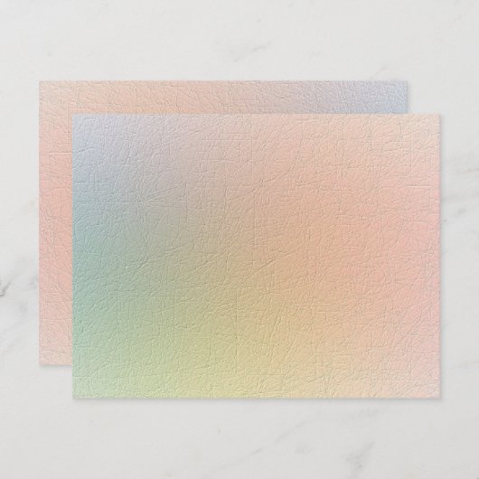 Aangepaste getextureerde, blanco Sjabloon Abstract (Voorkant / Achterkant)