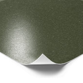 Aangepaste getextureerde mos groene foto afdrukken (Hoek)