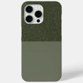 Aangepaste getextureerde Moss Split iPhone 15 Pro Case-Mate iPhone Case (Achterkant)