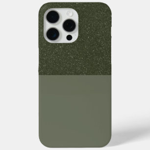 Aangepaste getextureerde Moss Split iPhone 15 Pro Max Hoesje