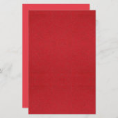 Aangepaste getextureerde tomaat rood printbaar pap (Voorkant / Achterkant)