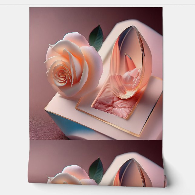 Aangepaste getextureerde Vinyl behang 2'x4' (Afrollen)