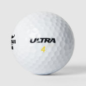Aangepaste Getuige Bruidsjonker Bruidegom Huwelijk Golfballen (Logo)