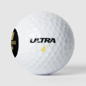 Aangepaste Getuige Bruidsjonker Huwelijk Golfballen (Logo)