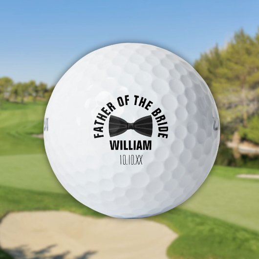 Aangepaste Getuige Bruidsjonker Huwelijk Golfballen
