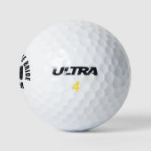 Aangepaste Getuige Bruidsjonker Huwelijk Golfballen (Logo)