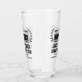 Aangepaste getuige van de bruid glas (Rechts)