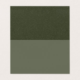 Aangepaste gevouwen Moss Groene Kaart met getextur Visitekaartje