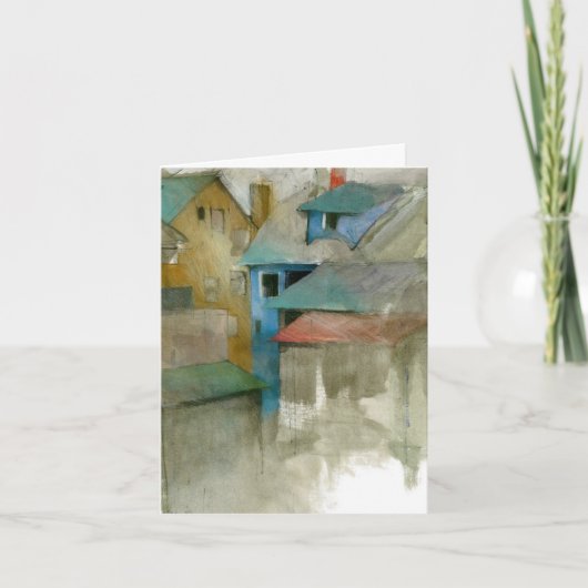 Aangepaste gevouwen notitiekaart (Voorkant)