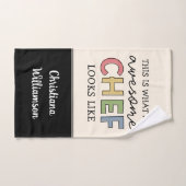 Aangepaste Geweldige Chef-cadeaus | Beste Chef Eve Handdoek (Handdoek)