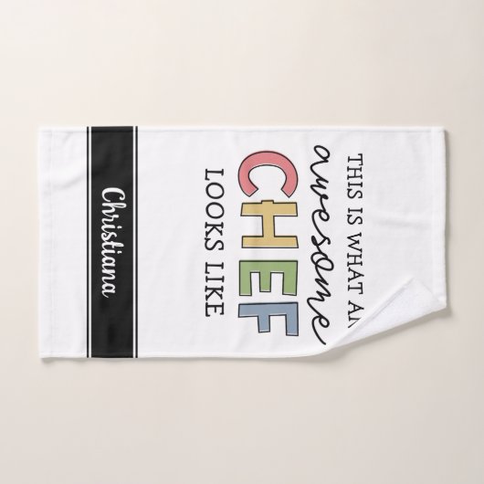 Aangepaste Geweldige Chef-cadeaus | Beste Chef Eve Handdoek (Handdoek)