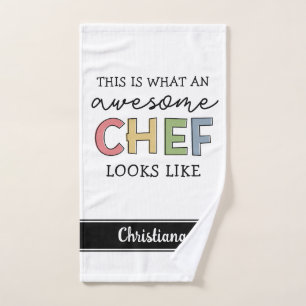 Aangepaste Geweldige Chef-cadeaus Beste Chef Eve Handdoek