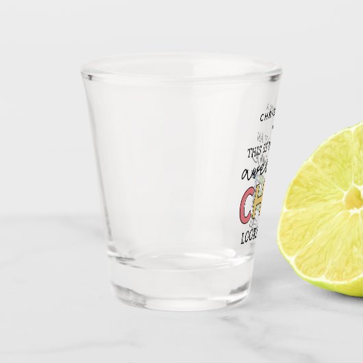 Aangepaste Geweldige Chef-cadeaus | Beste Chef Eve Shot Glas (Links)