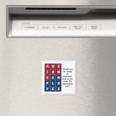 Aangepaste GEWELDIGE EMPLOYEE-waardering Magneet (Insitu (Vaatwasser))