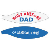 Aangepaste Geweldige moederkool voor vader Mini Basketbal (Panelen)