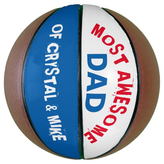 Aangepaste Geweldige moederkool voor vader Mini Basketbal (Verticaal)