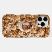 Aangepaste gezagsnaam iPhone 16 Pro Max Hoes c Hoesje (Achterkant horizontaal)
