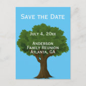 Aangepaste gezamenlijke familiereünie Save the Dat Aankondigingskaart (Voorkant)