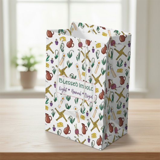 Aangepaste Gezegende Imbolc Licht Vernieuwing Brig Medium Cadeauzakje