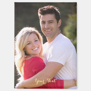 Aangepaste gezelfamiliefoto tekst koelkast vaatwas magneet