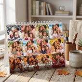 Aangepaste gezelfamilieherinneringenkalender kalender